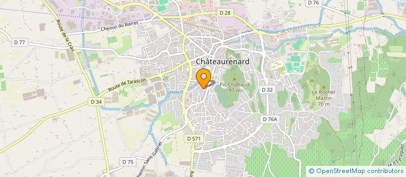 localisation de l'entreprise MONSIEUR VINCENT APRIN à CHATEAURENARD