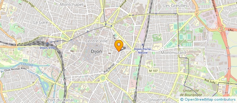 localisation de l'entreprise MONSIEUR VINCENT ARBELET à DIJON