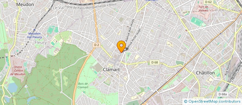 localisation de l'entreprise MONSIEUR VINCENT ARDIET à CLAMART