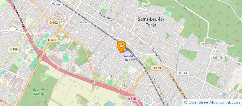 localisation de l'entreprise MONSIEUR VINCENT ARIBAUD à SAINT-LEU-LA-FORET