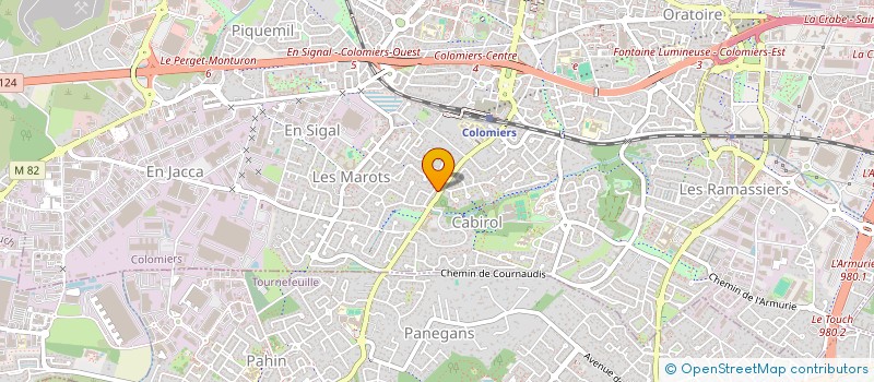 localisation de l'entreprise MONSIEUR VINCENT ARNAUD à COLOMIERS