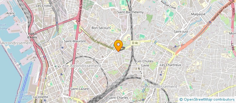 localisation de l'entreprise MONSIEUR VINCENT ARNAUD à MARSEILLE