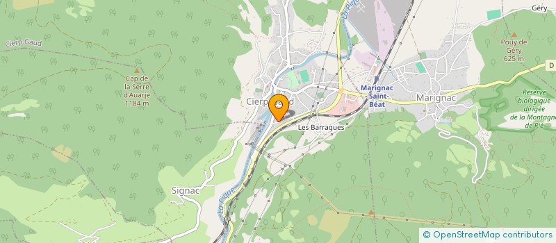 localisation de l'entreprise MONSIEUR VINCENT ARNAUD  EUP