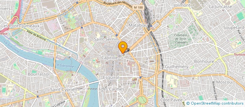 localisation de l'entreprise MONSIEUR VINCENT ARNOLDO  TOULOUSE