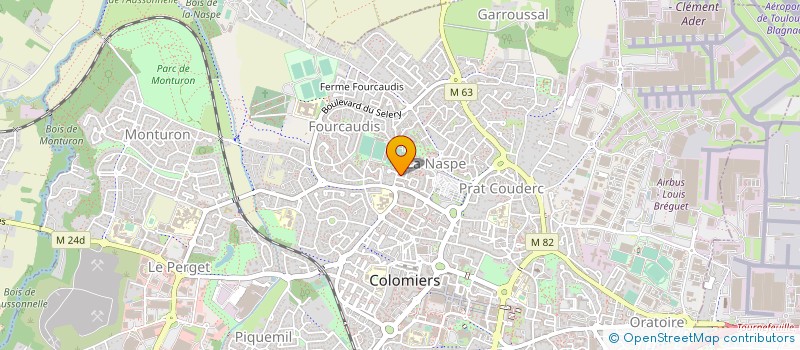 localisation de l'entreprise MONSIEUR VINCENT ARTICO à COLOMIERS