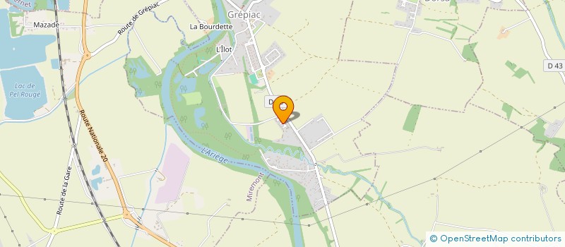 localisation de l'entreprise MONSIEUR VINCENT ASCENSI  GREPIAC