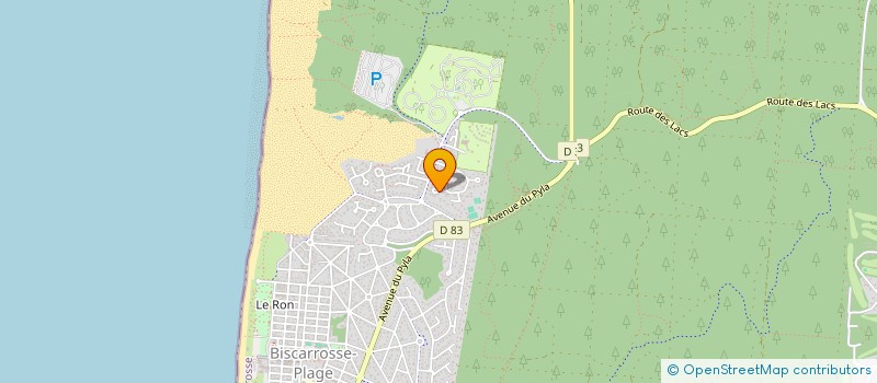 localisation de l'entreprise MONSIEUR VINCENT ASPECT  BISCARROSSE