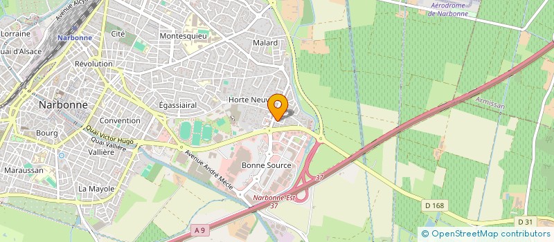 localisation de l'entreprise MONSIEUR VINCENT ASSIE  NARBONNE