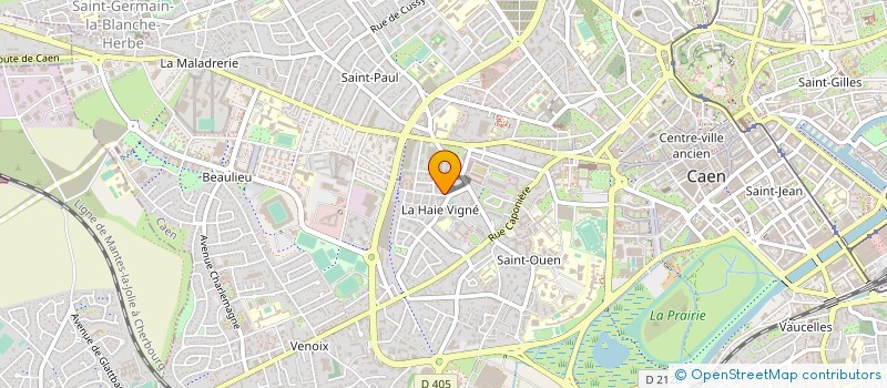 localisation de l'entreprise MONSIEUR VINCENT AUBOYNEAU à CAEN