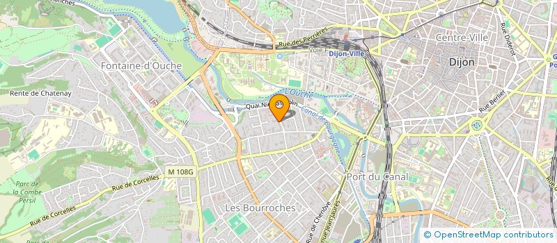 localisation de l'entreprise MONSIEUR VINCENT AUBRY  DIJON