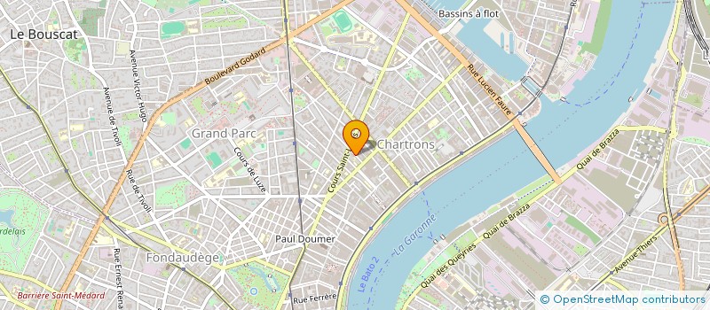 localisation de l'entreprise MONSIEUR VINCENT AUDOIN  BORDEAUX