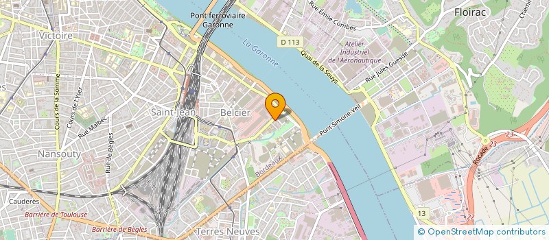 localisation de l'entreprise MONSIEUR VINCENT AUGUSTE-VIRGINIE à BORDEAUX