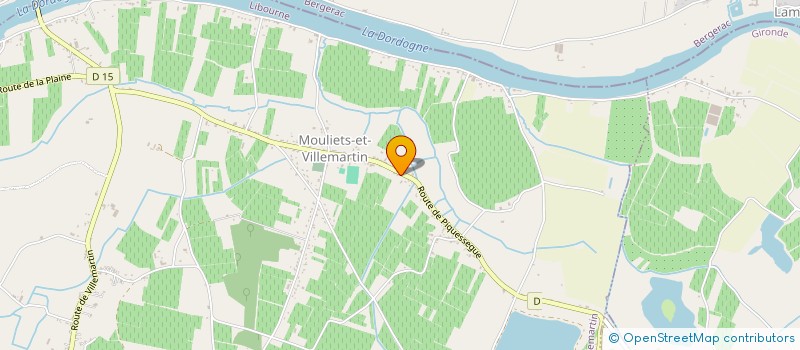 localisation de l'entreprise MONSIEUR VINCENT AVRIL  MOULIETS-ET-VILLEMARTIN