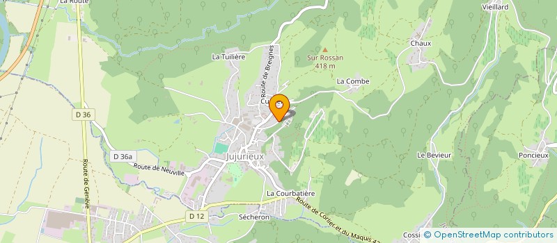 localisation de l'entreprise MONSIEUR VINCENT AYMOND  PONTEILLA