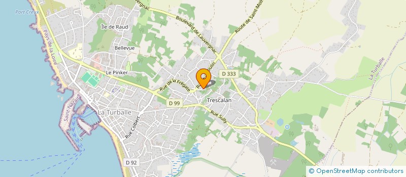 localisation de l'entreprise MONSIEUR VINCENT BACHOFNER  LA TURBALLE