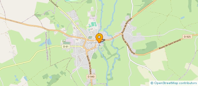 localisation de l'entreprise MONSIEUR VINCENT BADALAMENTI  LIGNIERES