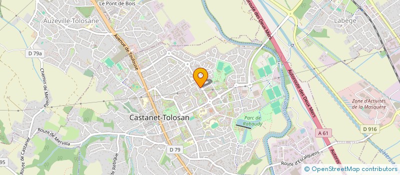 localisation de l'entreprise MONSIEUR VINCENT BADIBANGA à CASTANET-TOLOSAN