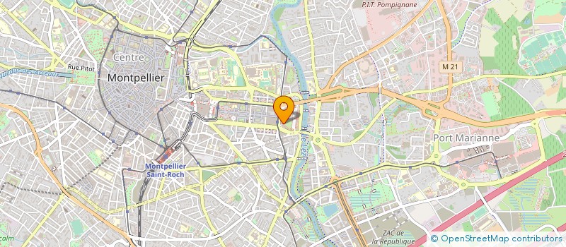 localisation de l'entreprise MONSIEUR VINCENT BADOUIN à MONTPELLIER