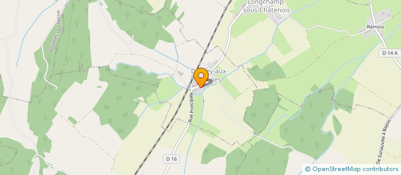 localisation de l'entreprise MONSIEUR VINCENT BAER  DARNEY-AUX-CHENES