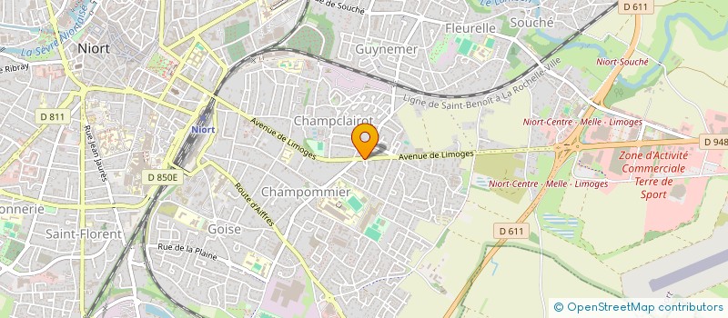 localisation de l'entreprise MONSIEUR VINCENT BAILLARGEAU à NIORT