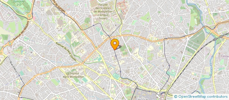 localisation de l'entreprise MONSIEUR VINCENT BAILLAT à MONTPELLIER