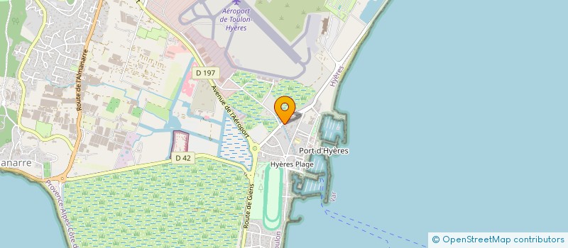 localisation de l'entreprise MONSIEUR VINCENT BAILLE  HYERES