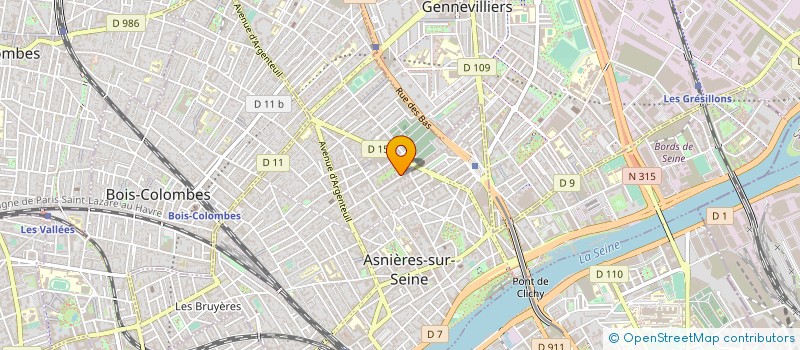 localisation de l'entreprise MONSIEUR VINCENT BAILLIART à ASNIERES-SUR-SEINE