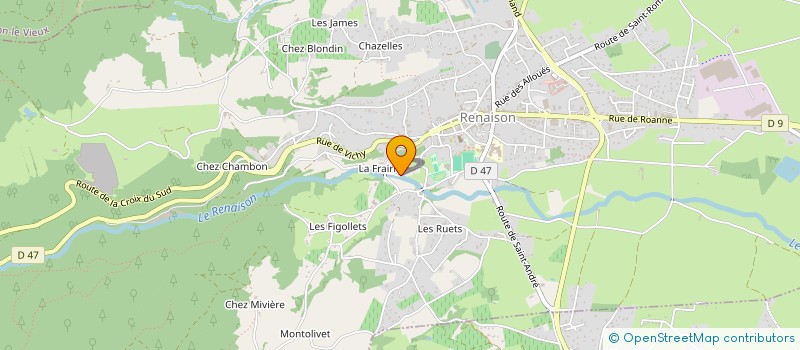 localisation de l'entreprise MONSIEUR VINCENT BAILLY-COMTE à RENAISON