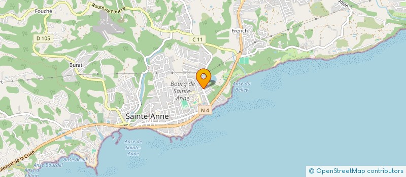 localisation de l'entreprise MONSIEUR VINCENT BALADINE à SAINTE-ANNE