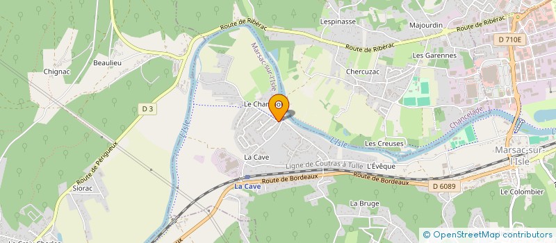 localisation de l'entreprise MONSIEUR VINCENT BALANCA  MARSAC-SUR-L ISLE