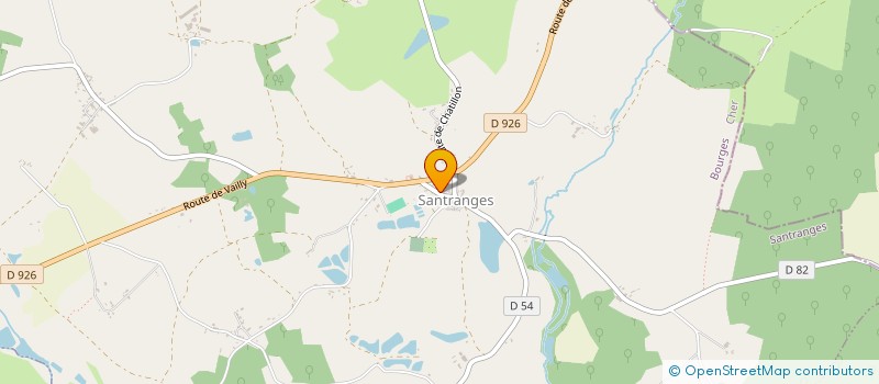 localisation de l'entreprise MONSIEUR VINCENT BALDI  SANTRANGES