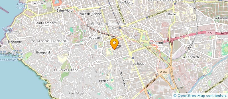localisation de l'entreprise MONSIEUR VINCENT BARATIER à MARSEILLE