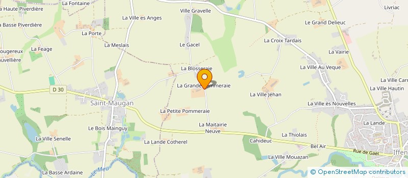 localisation de l'entreprise MONSIEUR VINCENT BARBE à IFFENDIC