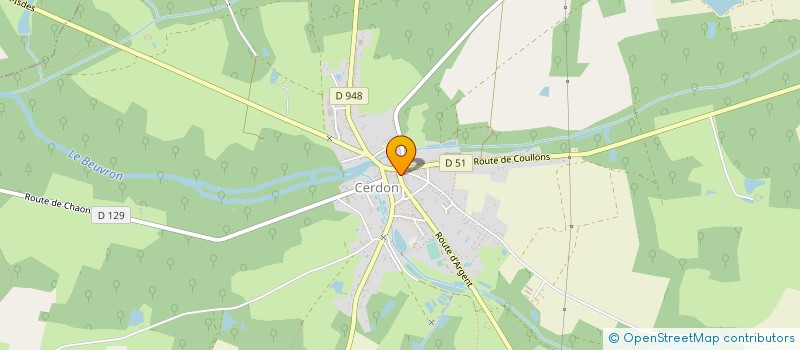 localisation de l'entreprise MONSIEUR VINCENT BARBEROUSSE  CERDON