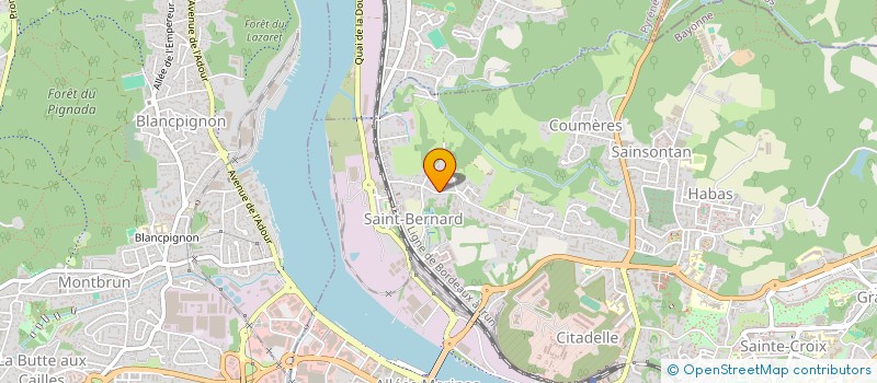 localisation de l'entreprise MONSIEUR VINCENT BAREIGTS  BAYONNE