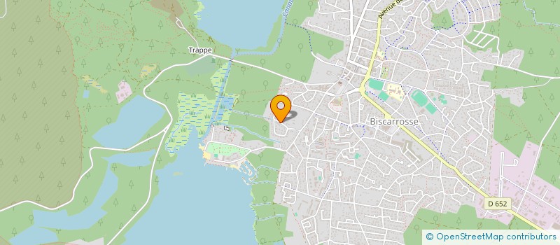 localisation de l'entreprise MONSIEUR VINCENT BARIS  BISCARROSSE