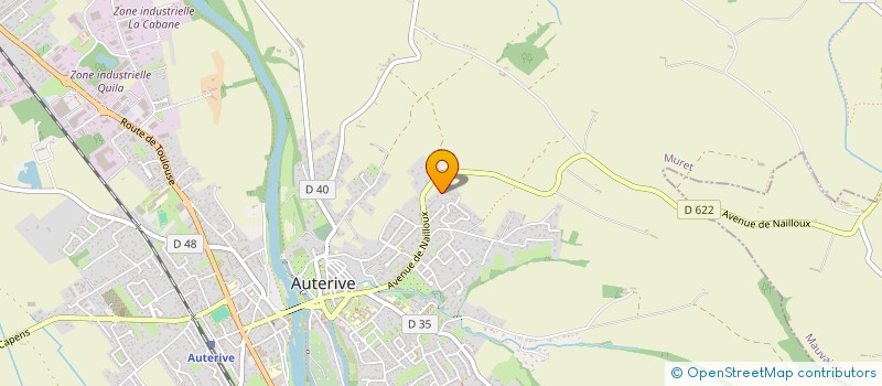 localisation de l'entreprise MONSIEUR VINCENT BARRIER  AUTERIVE