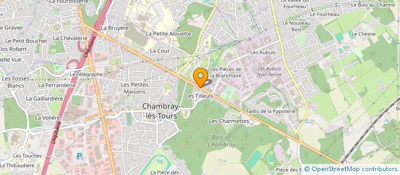 localisation de l'entreprise MONSIEUR VINCENT BARRIVIERA  CHAMBRAY-LES-TOURS