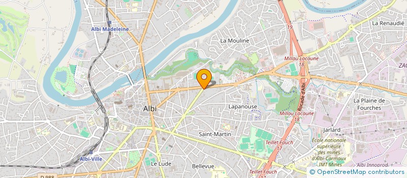 localisation de l'entreprise MONSIEUR VINCENT BASELGA à ALBI