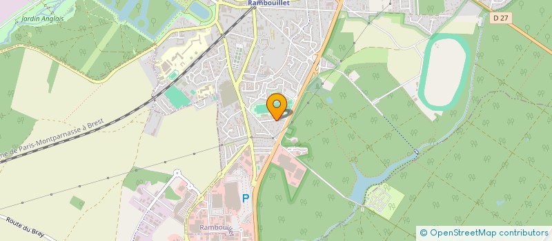 localisation de l'entreprise MONSIEUR VINCENT BASSEZ  RAMBOUILLET