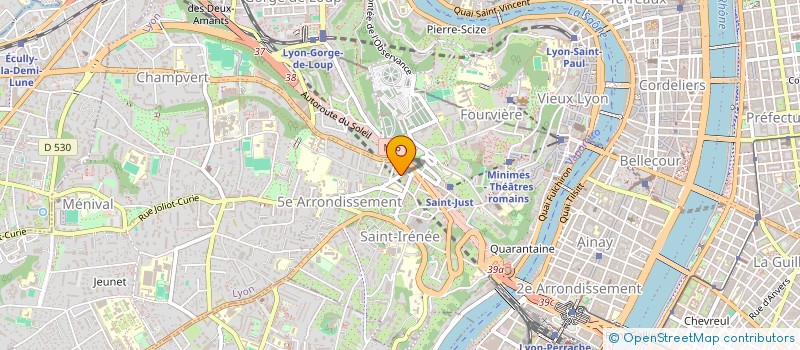 localisation de l'entreprise MONSIEUR VINCENT BASTIANINI  LYON