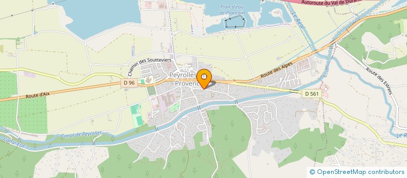 localisation de l'entreprise MONSIEUR VINCENT BASTIEN  PEYROLLES-EN-PROVENCE