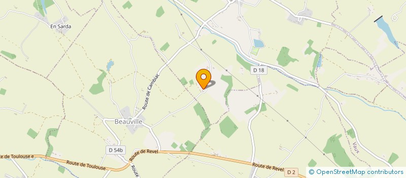 localisation de l'entreprise MONSIEUR VINCENT BATIGNE  CAMBIAC