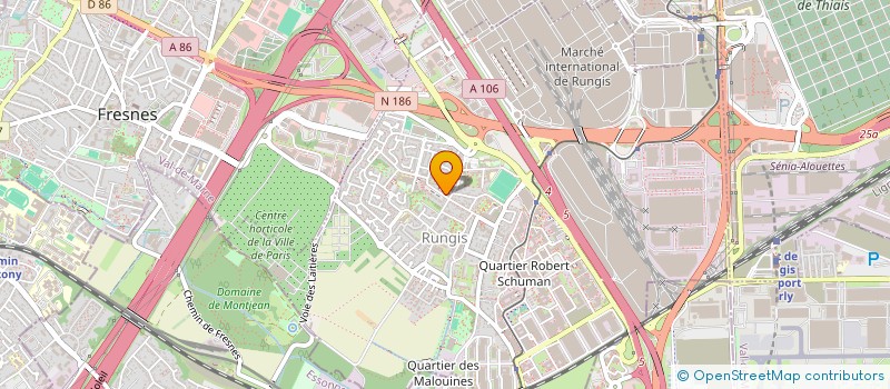 localisation de l'entreprise MONSIEUR VINCENT BAUCHET à RUNGIS