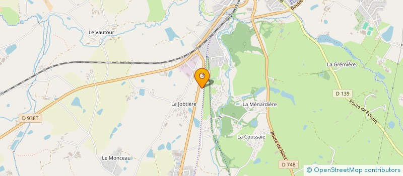 localisation de l'entreprise MONSIEUR VINCENT BAUDOUIN  BRESSUIRE