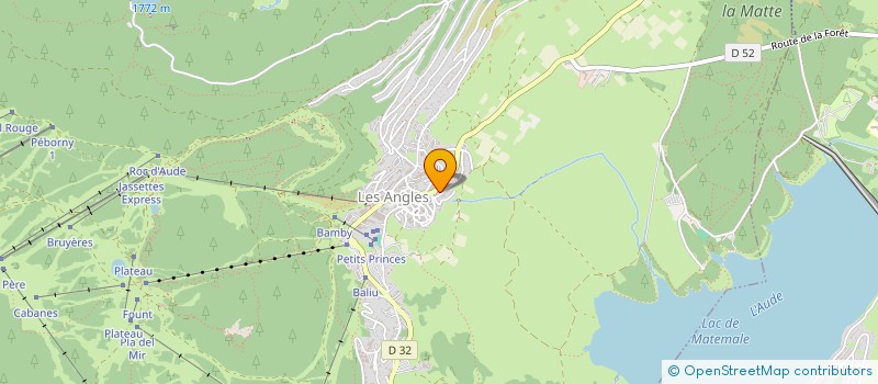 localisation de l'entreprise MONSIEUR VINCENT BAUDRU  MATEMALE