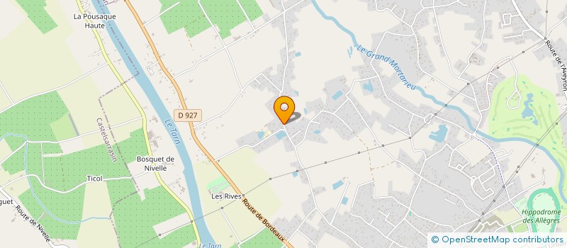 localisation de l'entreprise MONSIEUR VINCENT BAUX  MONTAUBAN