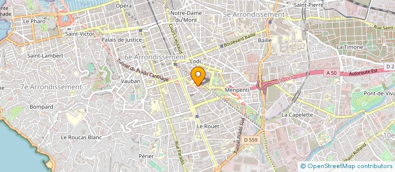 localisation de l'entreprise MONSIEUR VINCENT BAZELAIRE à MARSEILLE