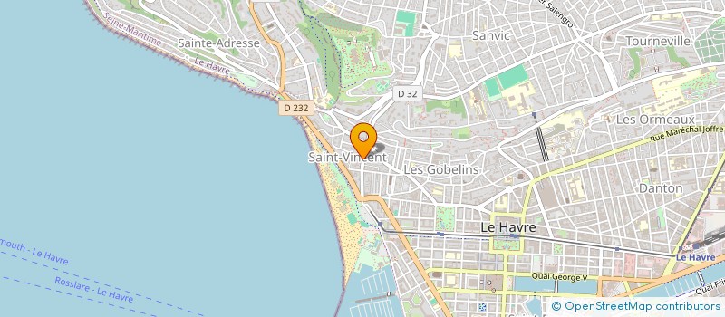 localisation de l'entreprise MONSIEUR VINCENT BEAUDOUIN à LE HAVRE