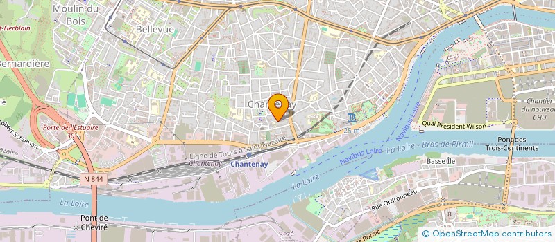 localisation de l'entreprise MONSIEUR VINCENT BEAUNIEUX  NANTES